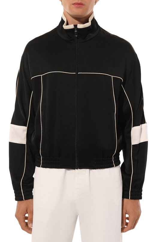Бомбер Saint Laurent 753065/Y3G36 Чёрный  753065/Y3G36 Фото 3