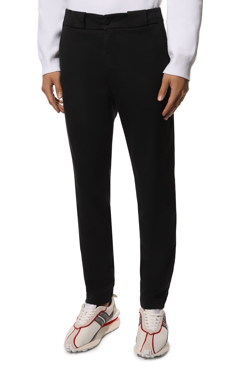 Брюки из хлопка и шерсти TRANSIT, арт. CFUTRSI180, фото 3