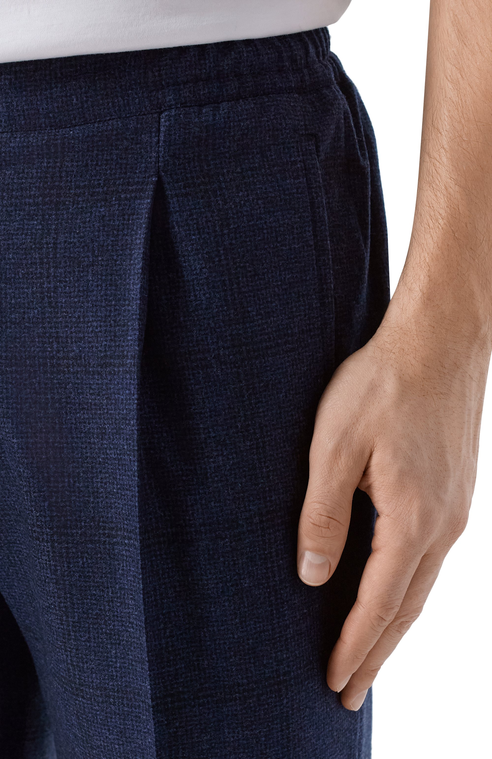 Шерстяные брюки KITON, арт. UPN01K0127G04, фото 5