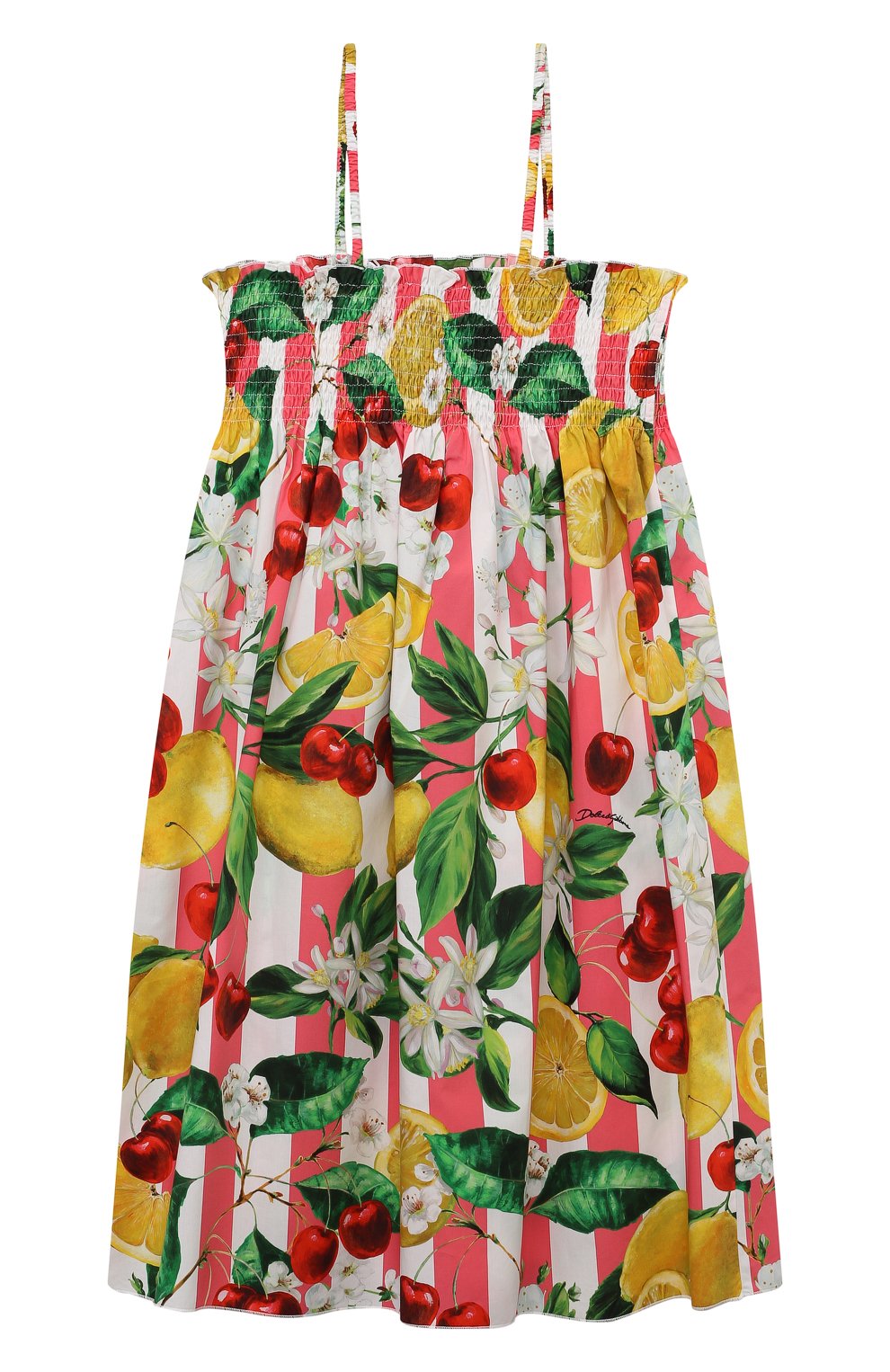 Хлопковый сарафан DOLCE & GABBANA, арт. L52DA6/HS5Q6/8-12+, фото 2