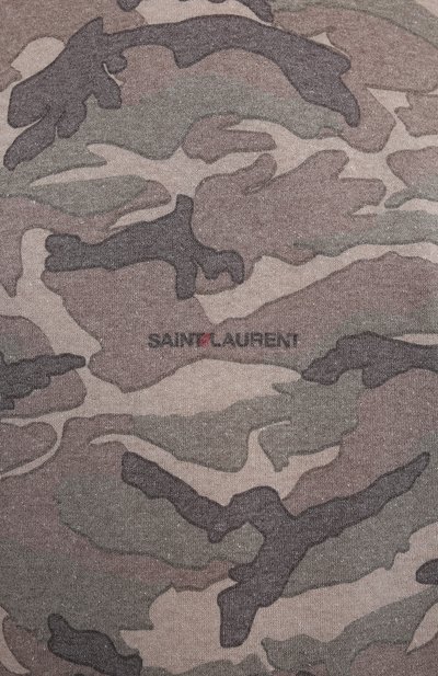 Футболка SAINT LAURENT бежевого цвета по цене 39100 руб., арт. 665224/Y36IT, фото 5 Футболка SAINT LAURENT, арт. 665224/Y36IT, фото 5