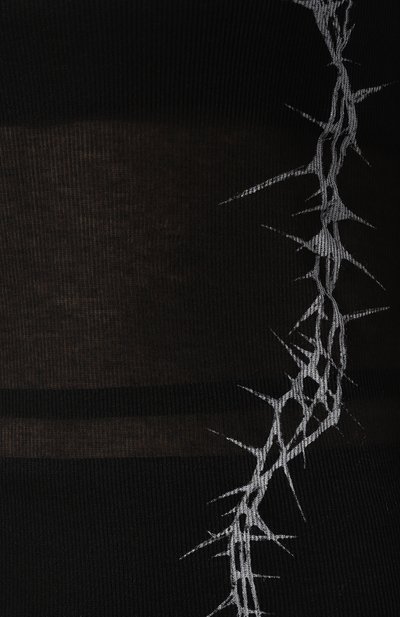 Хлопковый лонгслив ANN DEMEULEMEESTER, арт. 2402-W-JTS12-35-FA434-099, фото 5