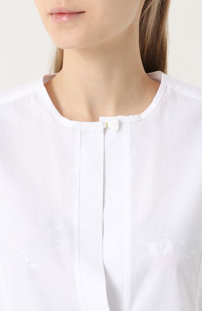 Хлопковая туника свободного кроя с кружевной спинкой LILA EUGENIE, арт. 1708, фото 5