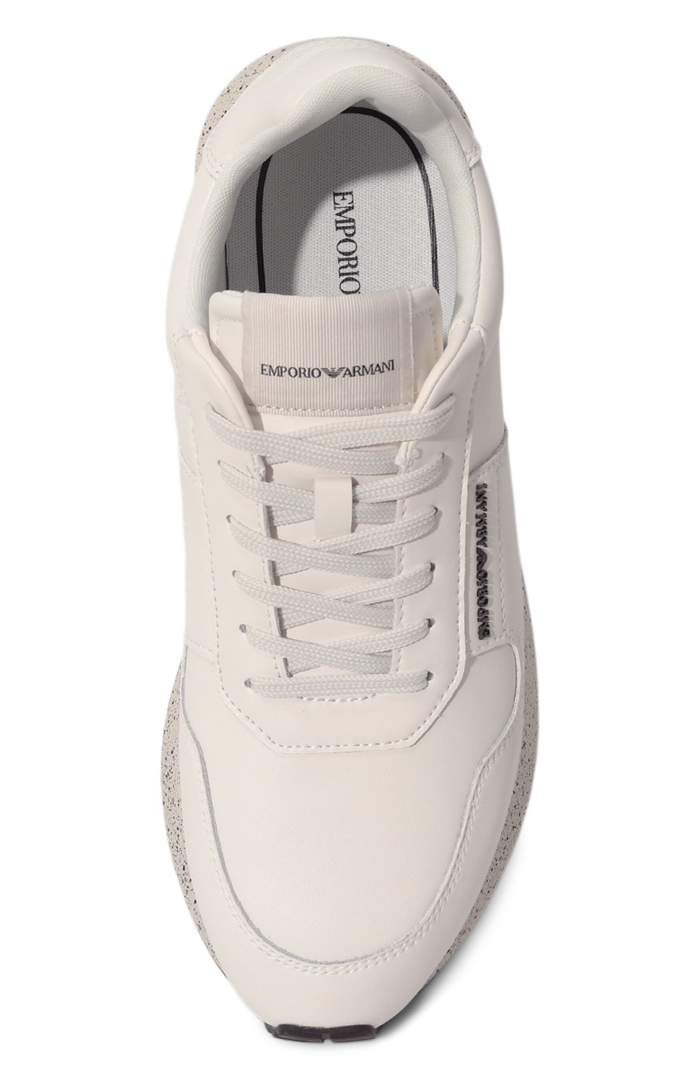 Кожаные кроссовки EMPORIO ARMANI, арт. X4X639/XD382, фото 6