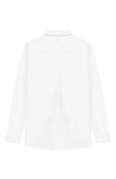 Хлопковая рубашка DOLCE & GABBANA белого цвета по цене 39350 руб., арт. L43S23/FU5WJ, фото 2 Хлопковая рубашка DOLCE & GABBANA, арт. L43S23/FU5WJ, фото 2