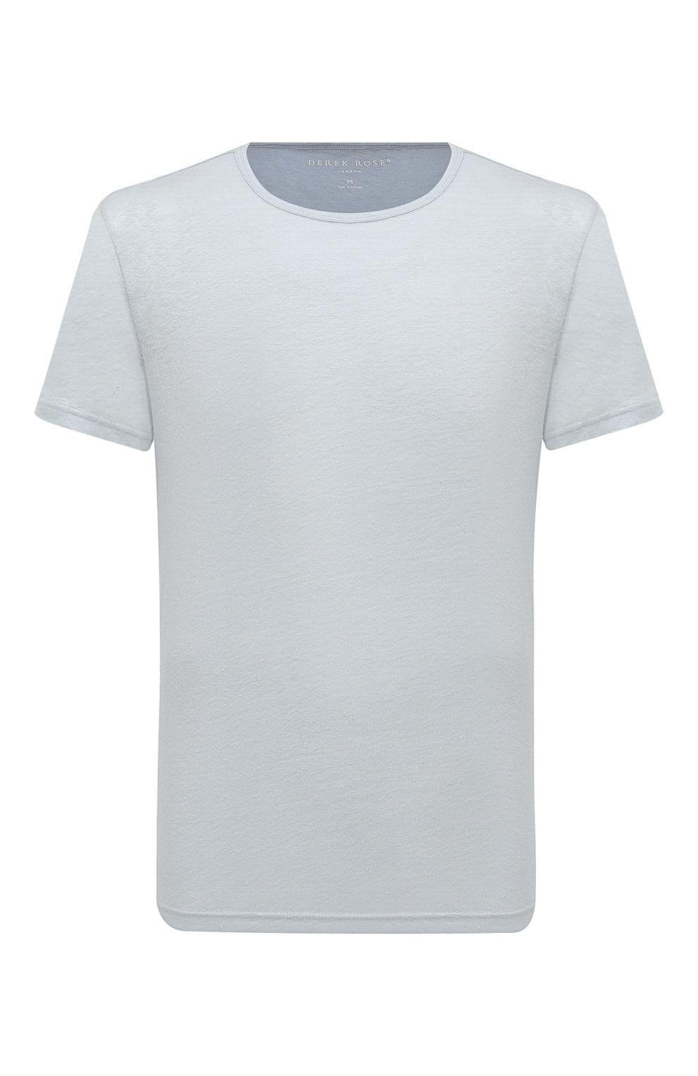 Льняная футболка DEREK ROSE, арт. 3163-J0RD002, фото 1