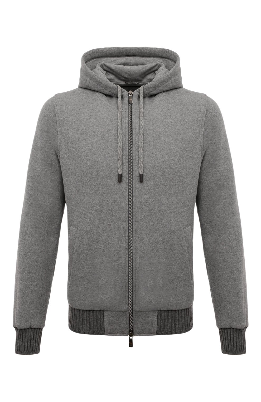 Толстовка из хлопка и кашемира CAPOBIANCO, арт. 17M404.FW00., фото 1