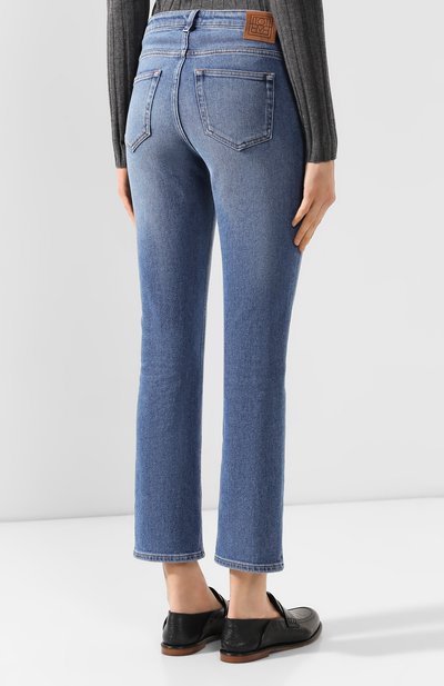 Джинсы TOTEME голубого цвета по цене 14500 руб., арт. STRAIGHT DENIM 32 193-233-741, фото 4 Джинсы TOTEME, арт. STRAIGHT DENIM 32 193-233-741, фото 4
