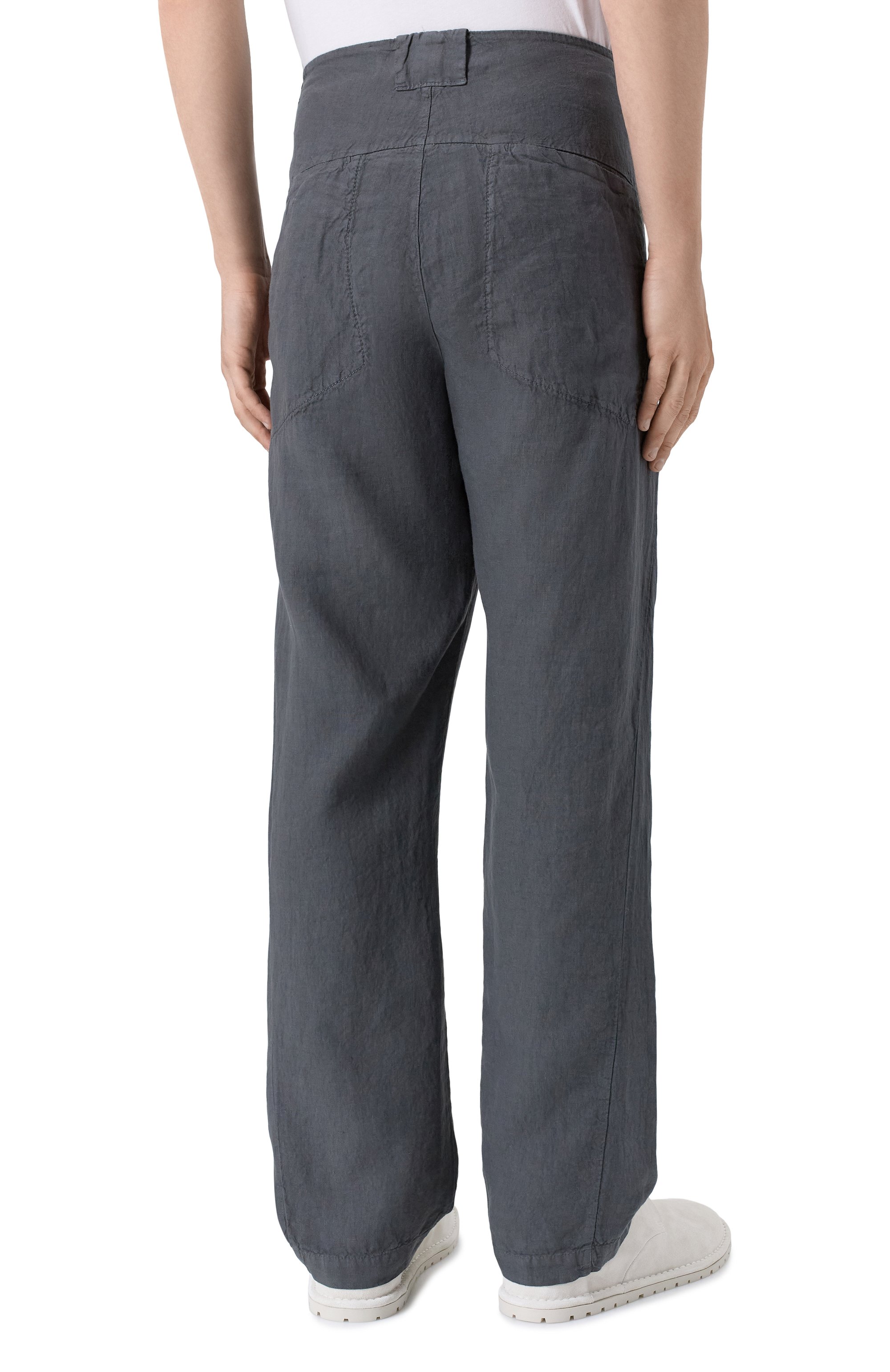 Льняные брюки TRANSIT, арт. CFUTRCD130, фото 4