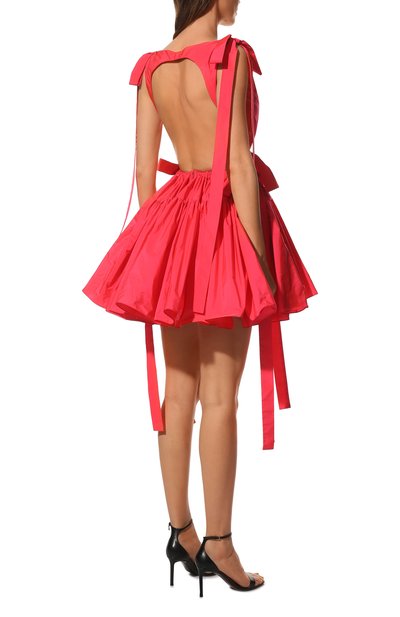 Платье ALEXANDER MCQUEEN фуксия цвета по цене 335500 руб., арт. 694827/QEACX, фото 4 Платье ALEXANDER MCQUEEN, арт. 694827/QEACX, фото 4