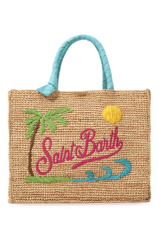 Сумка-тоут MC2 Saint Barth STBA/VANITY RAFFIA/00265D Разноцветный STBA/VANITY RAFFIA/00265D