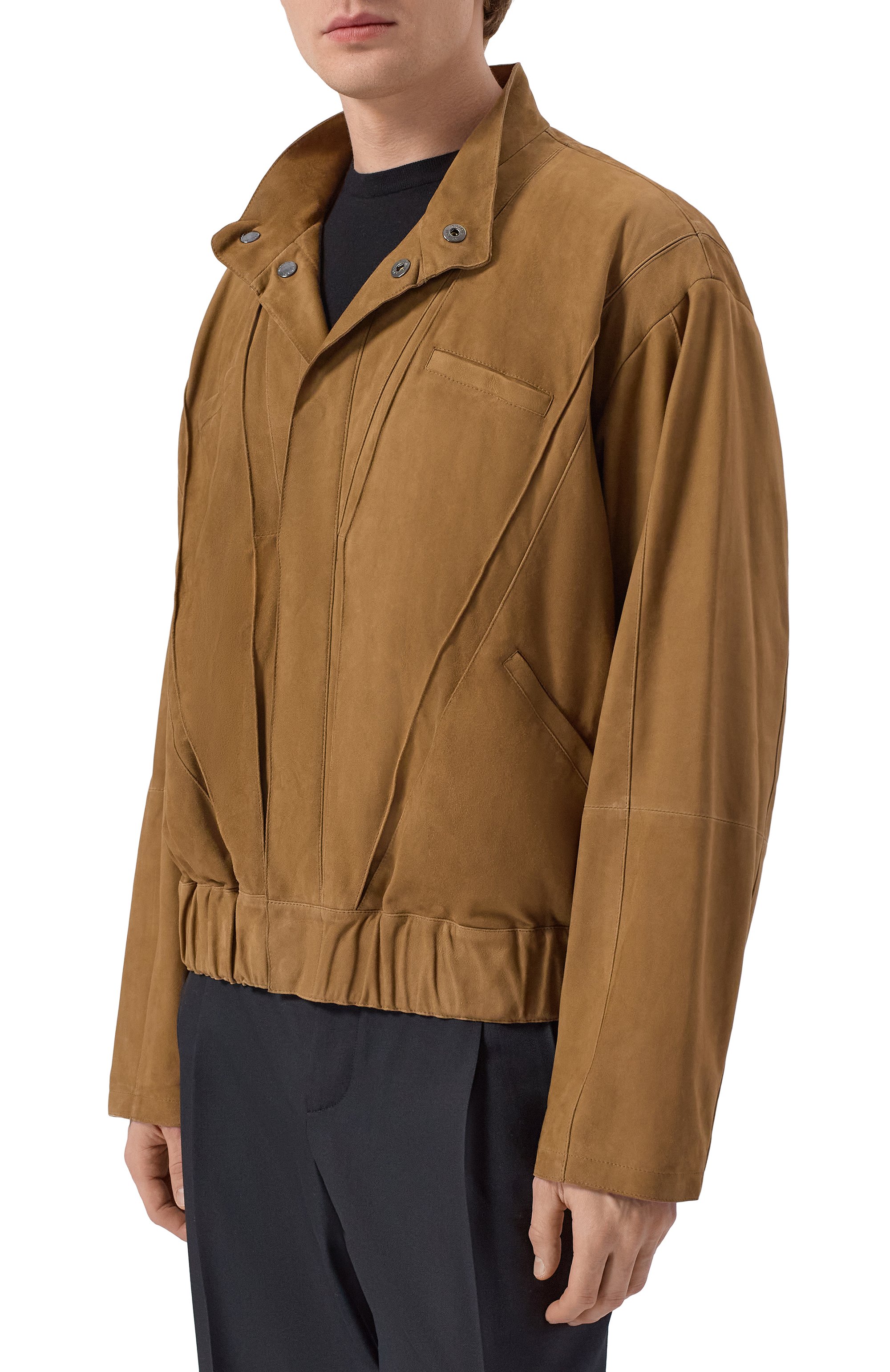 Замшевый бомбер GIORGIO ARMANI, арт. GM003586/AF24918, фото 3