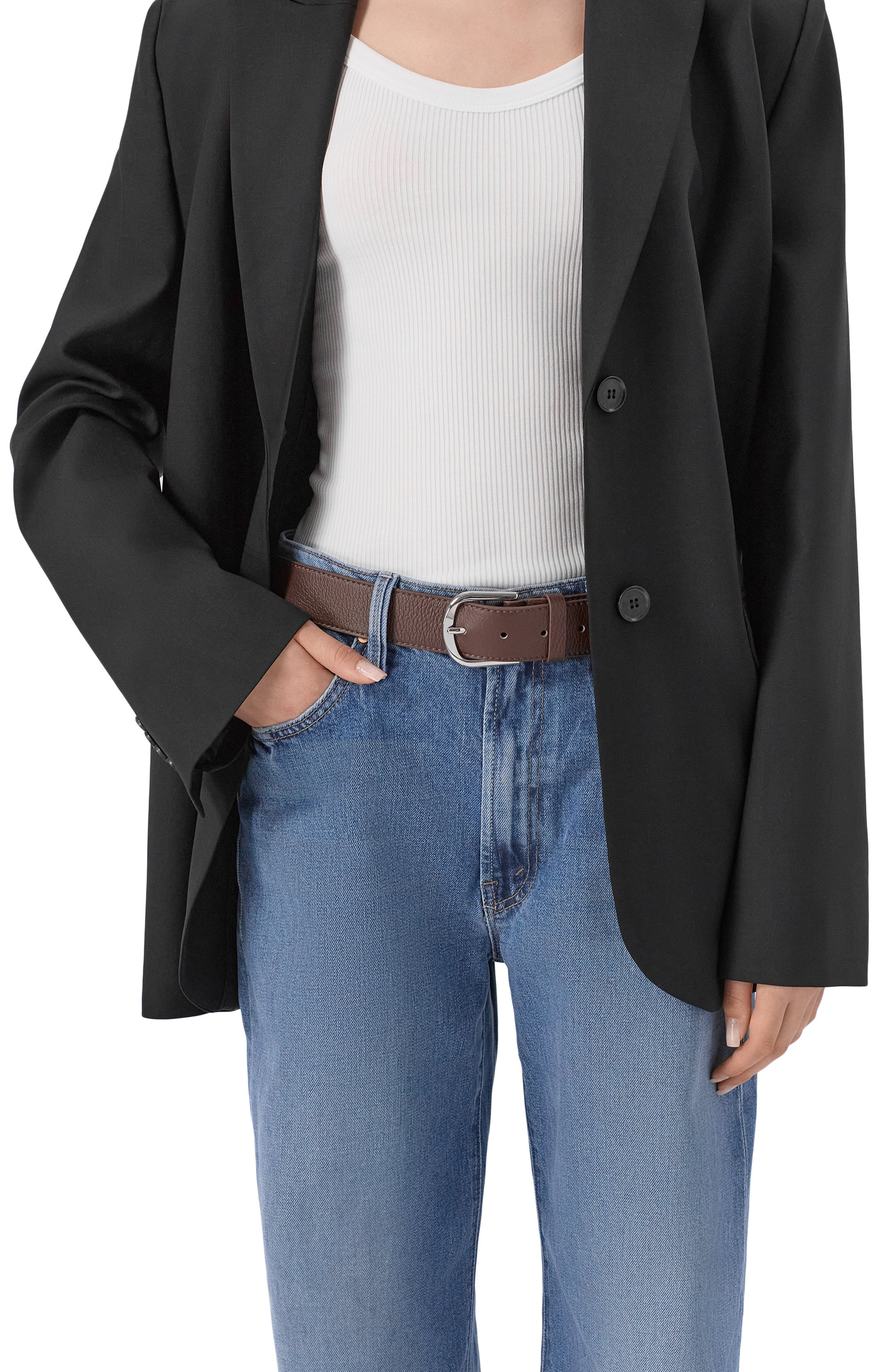 Кожаный ремень COCCINELLE, арт. E3 T0P 11 07 02, фото 2