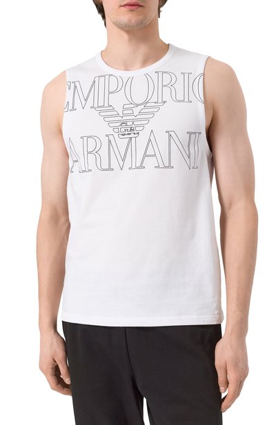 Хлопковая майка EMPORIO ARMANI, арт. EM000572/AF12326, фото 3