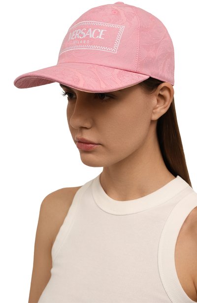 Хлопковая бейсболка VERSACE, арт. 1012752/1A10180, фото 2