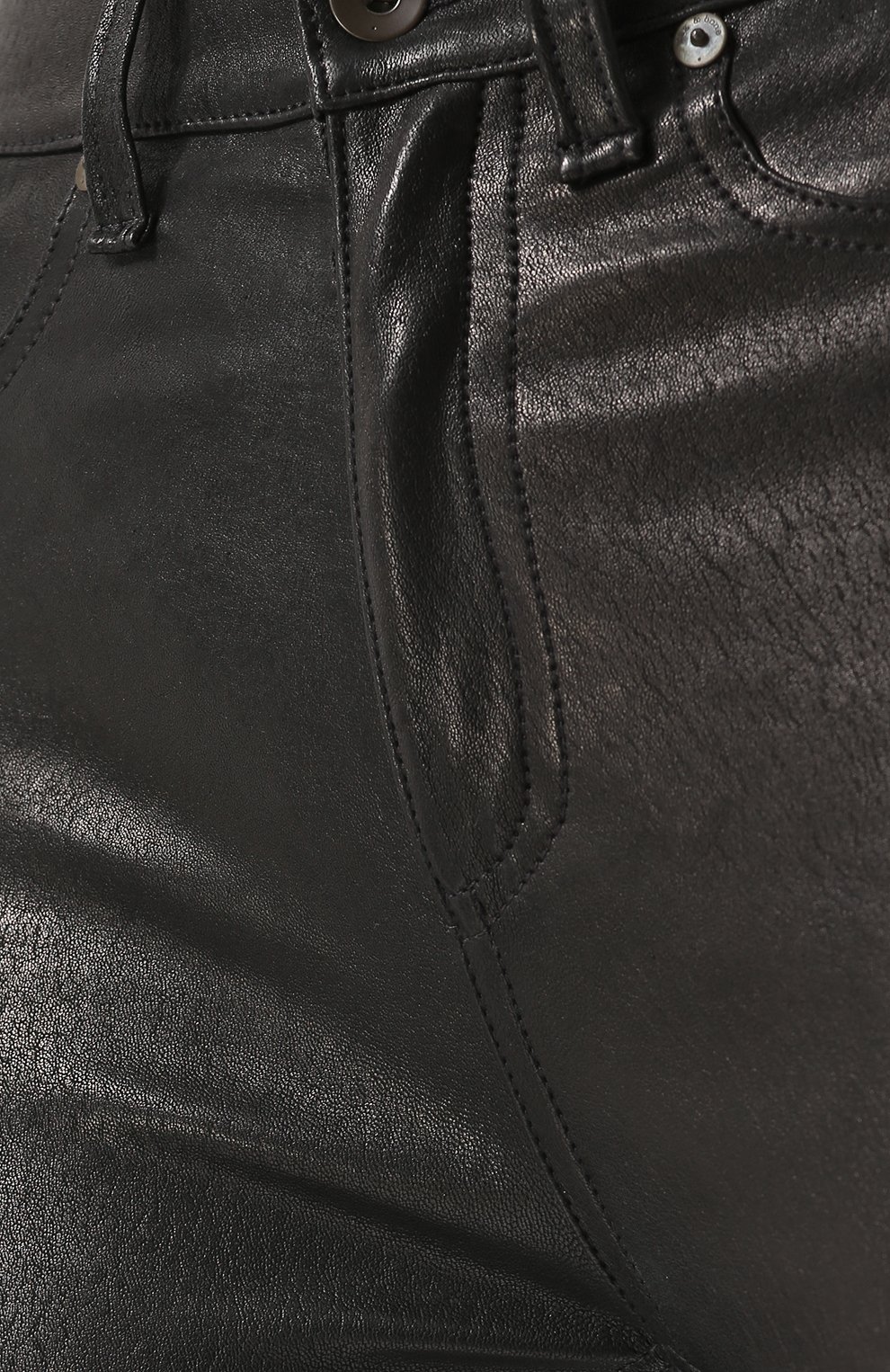Кожаные брюки RAG AND BONE, арт. W1632L034BLK, фото 5