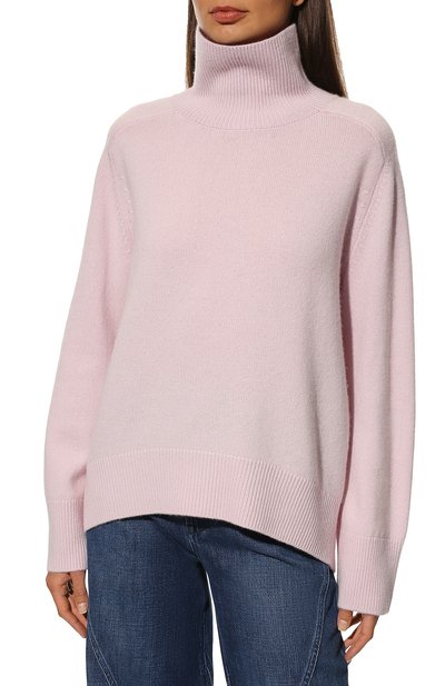 Кашемировый пуловер SEVEN LAB розового цвета по цене 29400 руб., арт. Sweater 22-R lilac, фото 3 Кашемировый пуловер SEVEN LAB, арт. Sweater 22-R lilac, фото 3