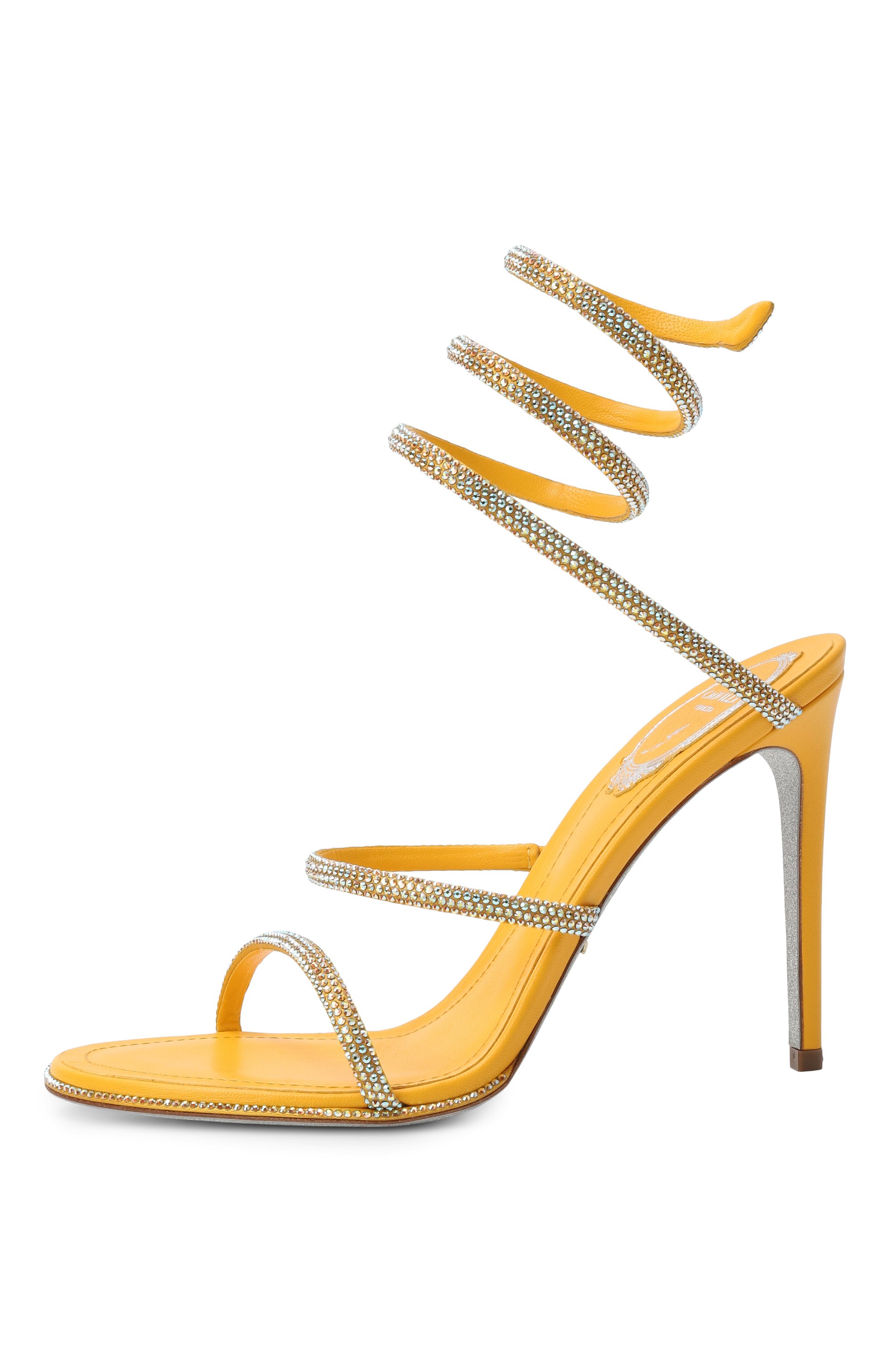 Текстильные босоножки cleo 105 RENE CAOVILLA, арт. C12538-105/R001, фото 4