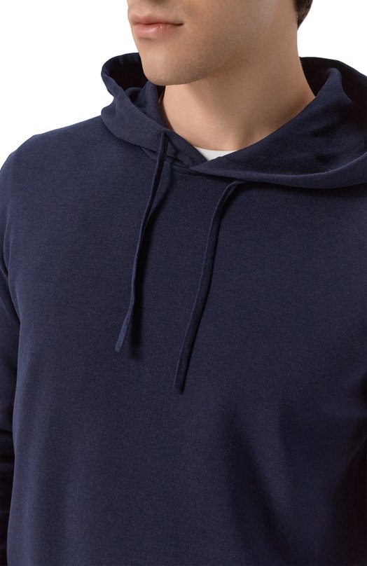 Худи из шелка и хлопка MVST M26.2PM.K105/Y202 Синий  M26.2PM.K105/Y202 Фото 5