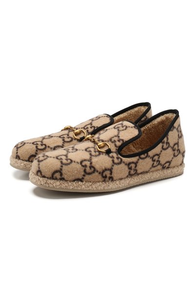 Текстильные лоферы GUCCI, арт. 574845/G3810, фото 1