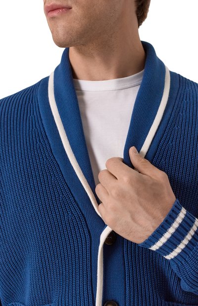 Хлопковый кардиган KITON, арт. UMK064604, фото 5