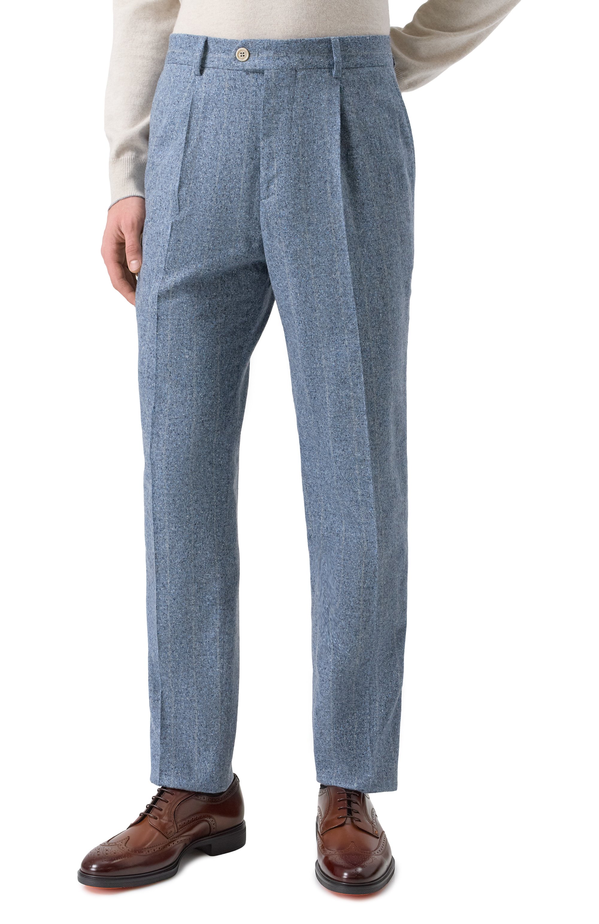 Костюм из шелка и шерсти BRUNELLO CUCINELLI, арт. MY456LDWH, фото 6