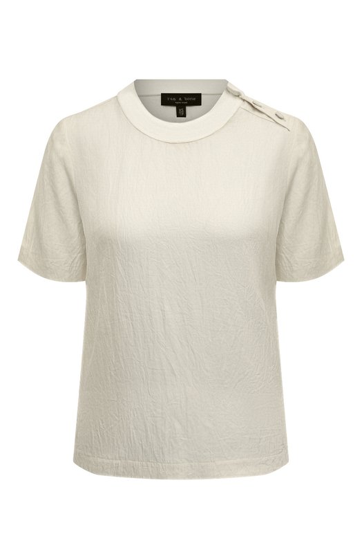 

Топ прямого кроя Rag and Bone, Кремовый