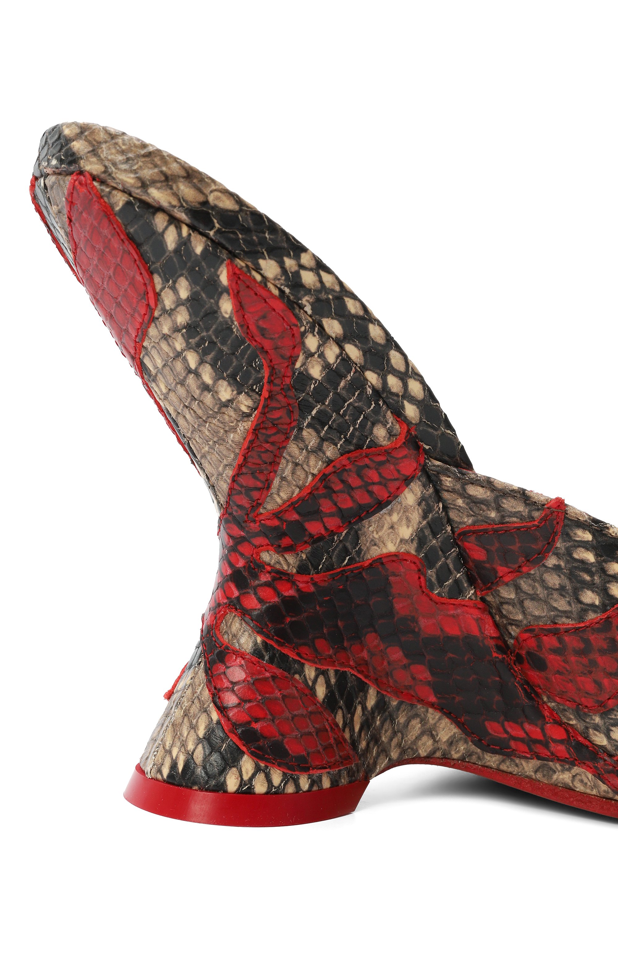 Кожаные мюли DRIES VAN NOTEN, арт. WS251/1646/999, фото 7