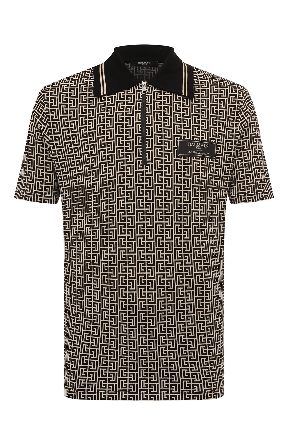 Хлопковое поло BALMAIN, арт. DH1GC027/JC97, фото 1