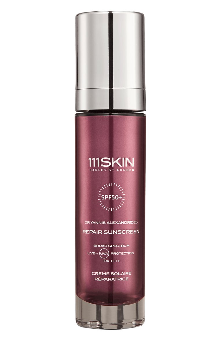Восстанавливающий солнцезащитный крем spf50+ (50ml) 111SKIN бесцветного цвета, арт. 5061015163239 | Фото 1 (Региональные ограничения белый список (Axapta Mercury): Не проставлено; Нос: Не проставлено; Назначение: Для лица; Тип продукта: Кремы; Косметика кросс-кт: Антивозрастной уход)