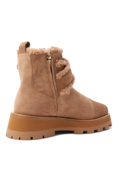 Замшевые ботинки meena JIMMY CHOO, арт. MEENA FLAT/VQQ, фото 5