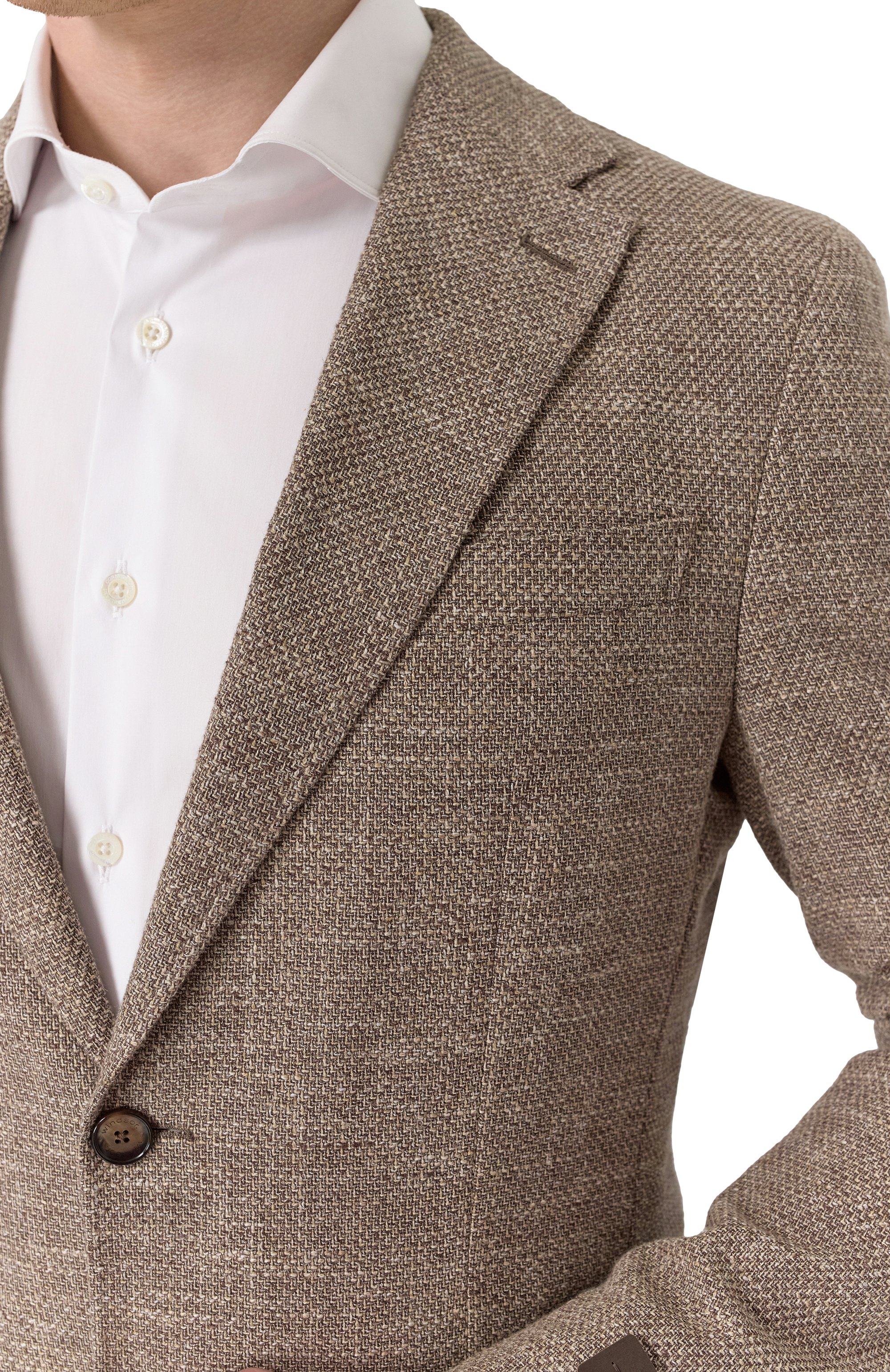 Пиджак из хлопка и вискозы WINDSOR, арт. 13 GIR0 10019382/30046376, фото 7
