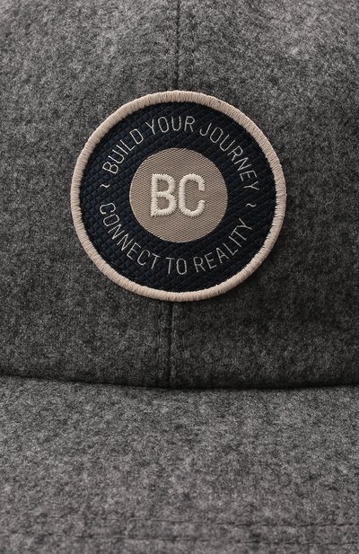 Шерстяная бейсболка BRUNELLO CUCINELLI, арт. B038PW313A, фото 3