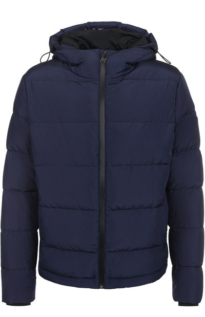 Стеганый пуховик на молнии с капюшоном MSGM, арт. 2340MH05 174702, фото 1