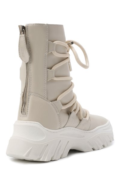 Кожаные ботинки trekking INUIKII белого цвета по цене 47550 руб., арт. 70107-110, фото 5 Кожаные ботинки trekking INUIKII, арт. 70107-110, фото 5