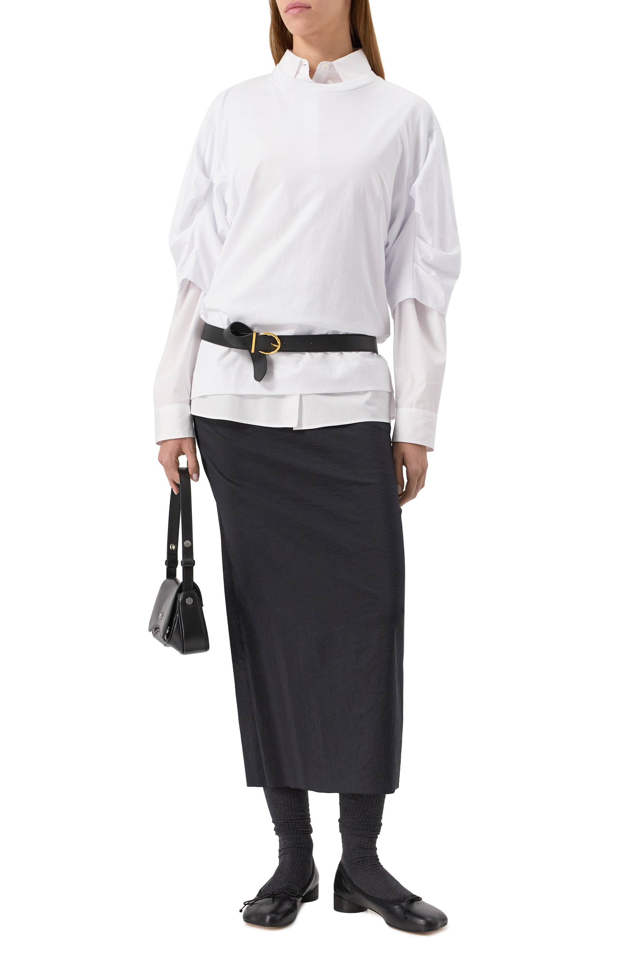 Хлопковая рубашка DRIES VAN NOTEN, арт. 251-010700-1466, фото 2