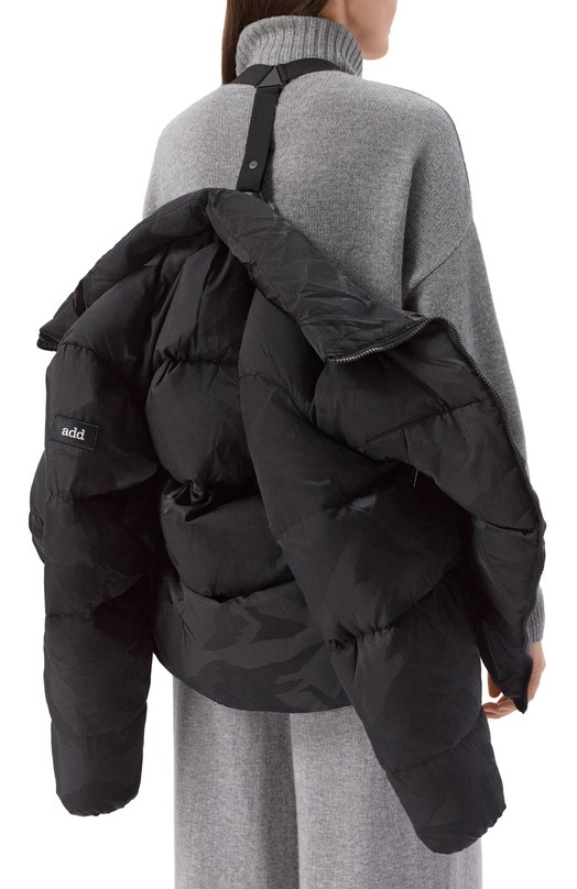 Пуховик Add 12AWHL06R Чёрный  12AWHL06R Фото 7