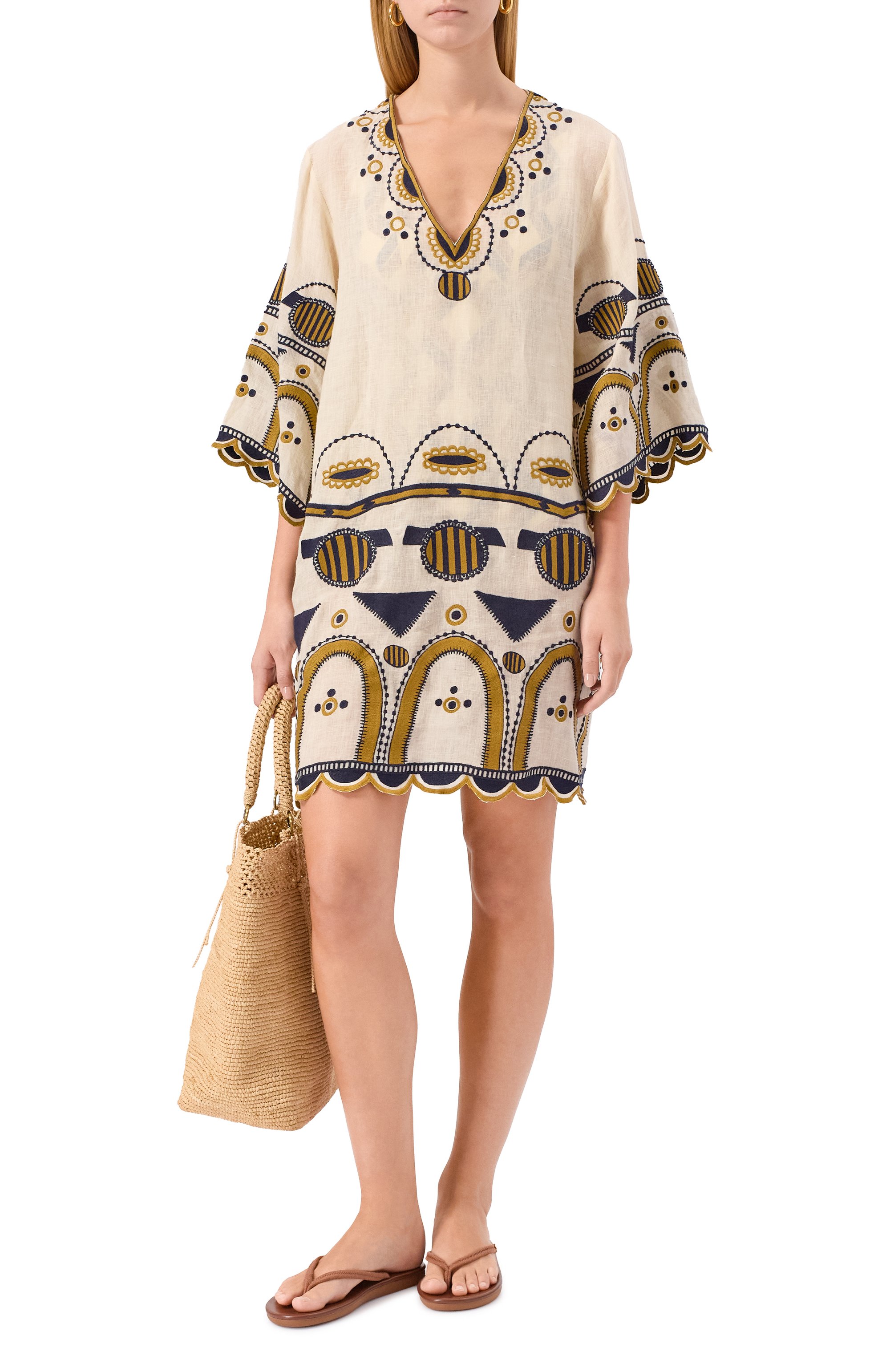 Льняная туника ERES, арт. 202544, фото 2