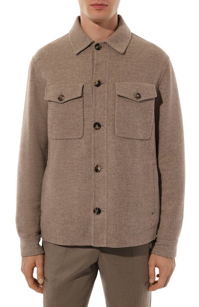 Шерстяная куртка-рубашка STEFANO RICCI, арт. M7J2300100/PI48HC, фото 3