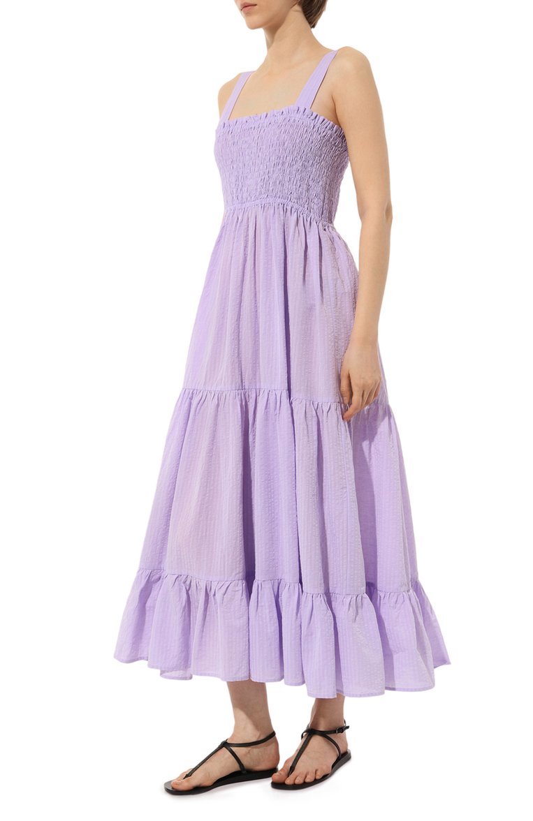 Платье из хлопка и льна PIETRO BRUNELLI, арт. AG2201/C0PANT, фото 3