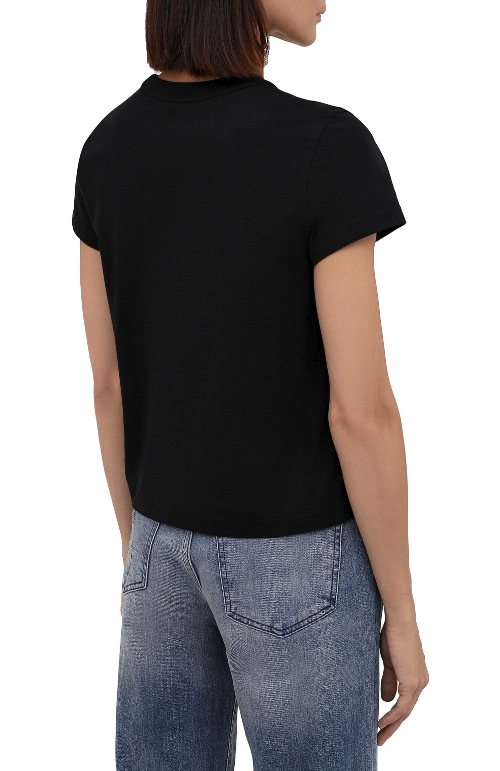Хлопковая футболка ALEXANDERWANG.T, арт. 4CC3211282, фото 4