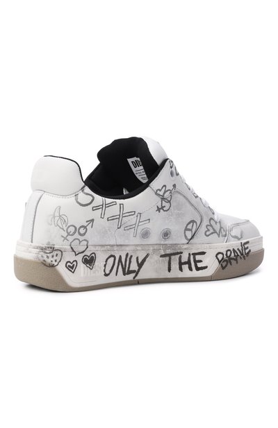 Кожаные кеды s-d-ollie DIESEL, арт. Y03796/P7484, фото 4