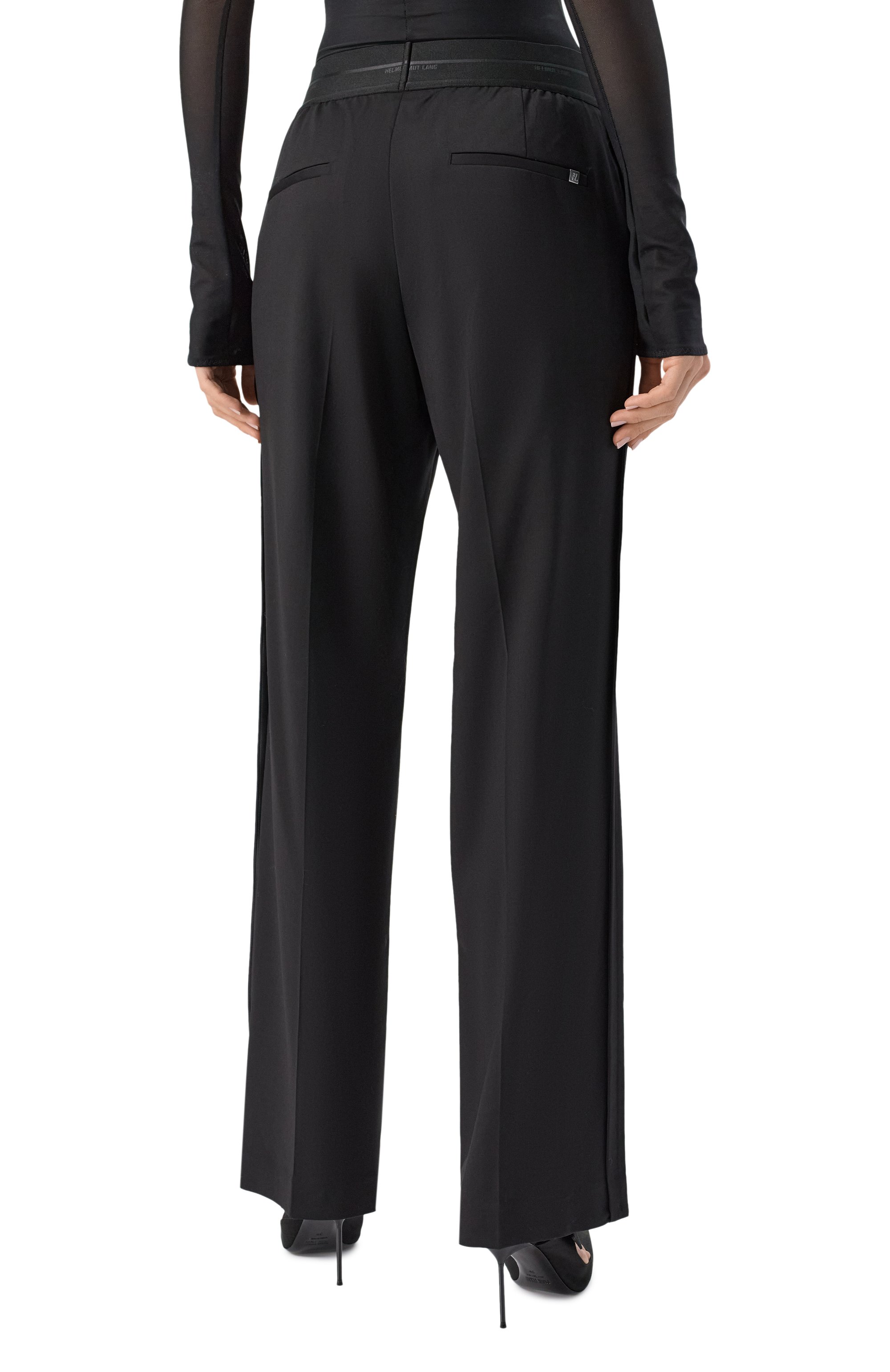 Шерстяные брюки HELMUT LANG, арт. 009HW202, фото 4