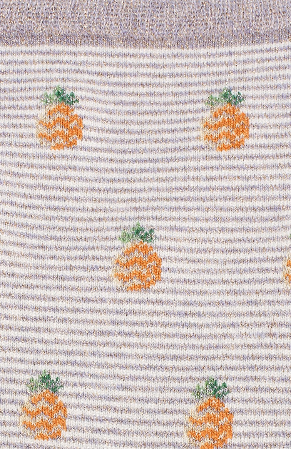 Хлопковые носки ROYALTIES бежевого цвета по цене 1870 руб., арт. ANANAS/AMETHYSTE, фото 2 Хлопковые носки ROYALTIES, арт. ANANAS/AMETHYSTE, фото 2