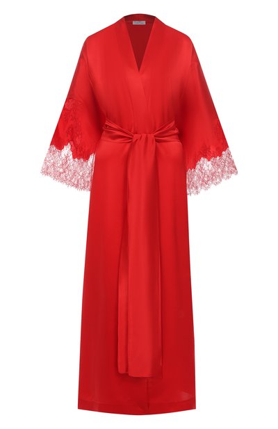 Женский шелковый халат CARINE GILSON, арт. EL0168DS