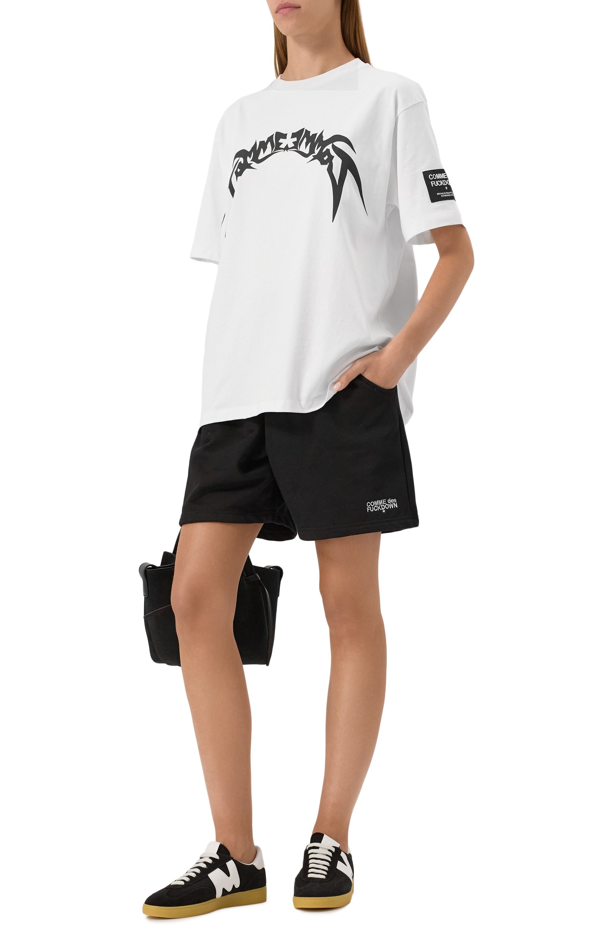 Хлопковая футболка COMME DES FUCKDOWN, арт. CFABW01320, фото 2