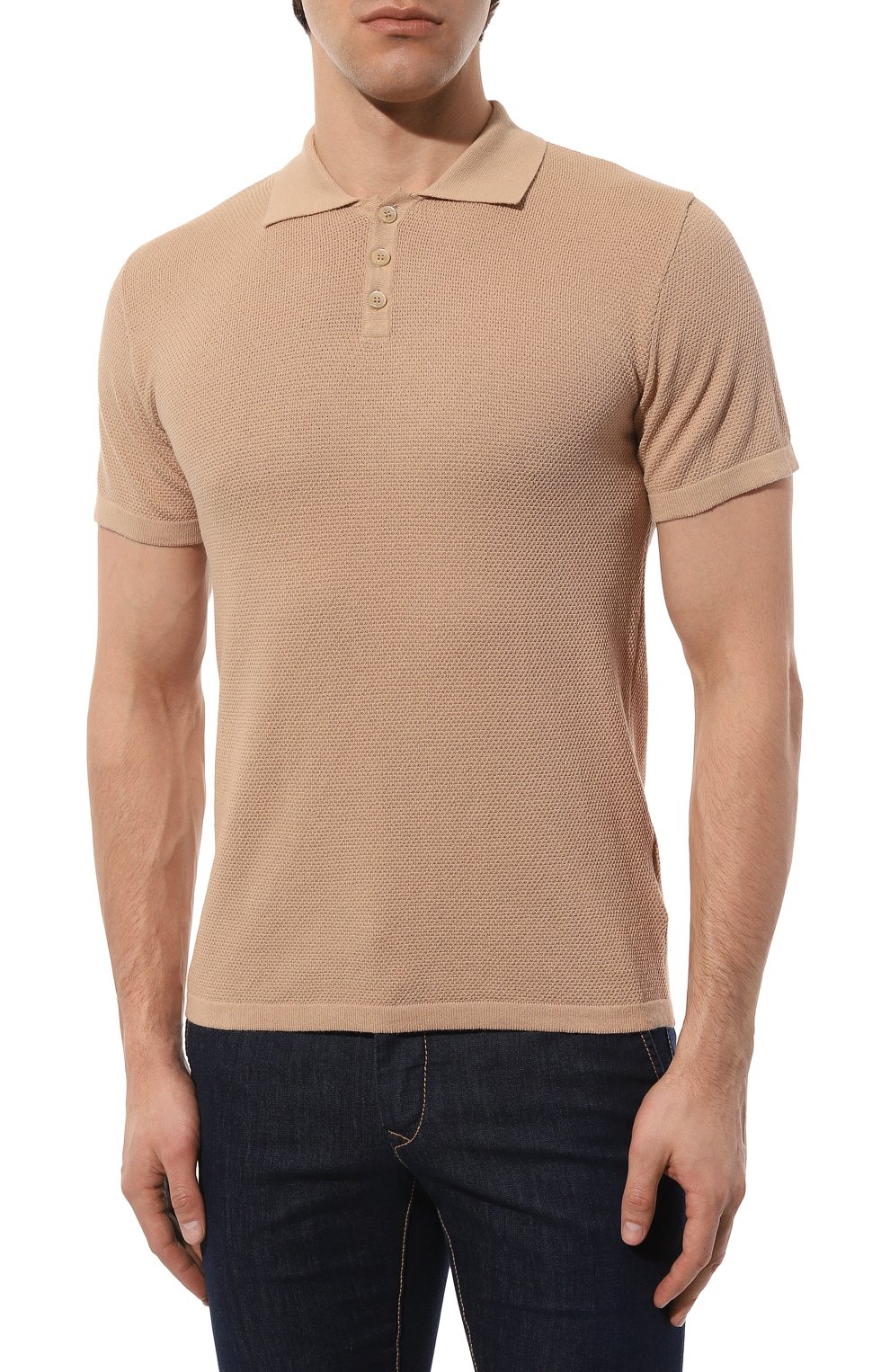 Хлопковое поло DANIELE FIESOLI, арт. DF0316, фото 3