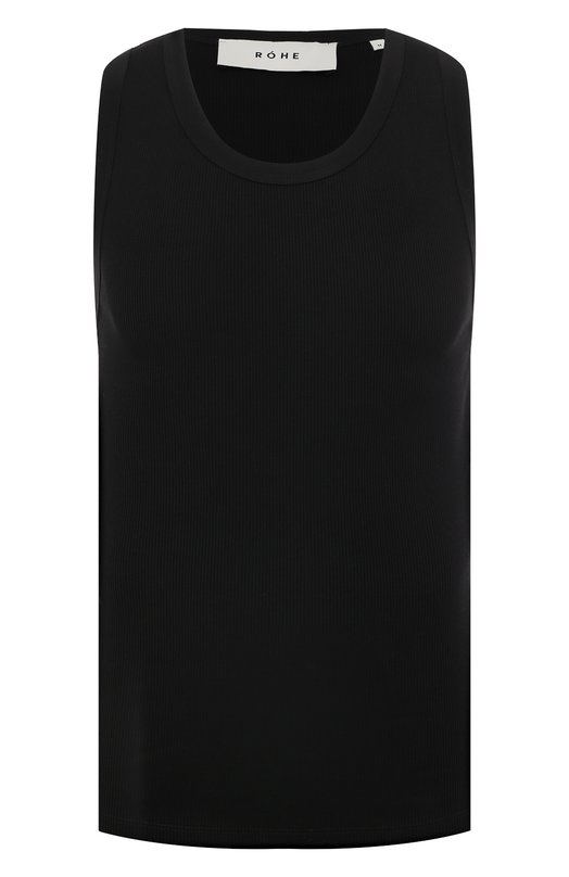 

Хлопковая майка Rohe, Чёрный