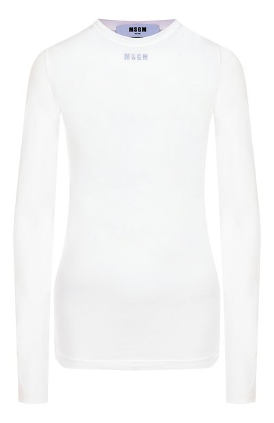 Хлопковый лонгслив MSGM, арт. 3842MDM108/257313, фото 1