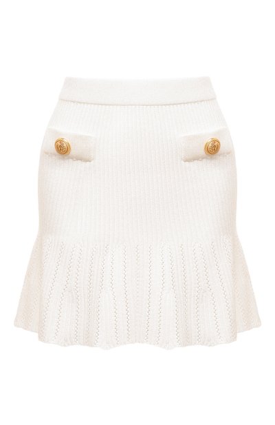 Женская юбка из вискозы BALMAIN, арт. DF1LBA24/KF24